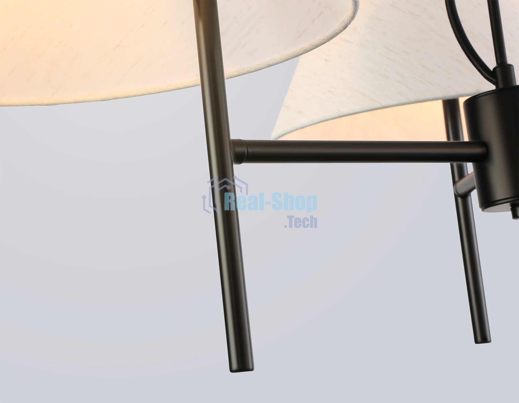 Светильник Ambrella light LH72451/3 BK/WH черный/белый Е14/3 max 40W D800*290-1080