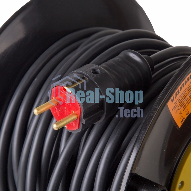 Удлинитель силовой на катушке 4 гнезда с/з 20 м 3х2,5 мм² PROFESSIONAL PROconnect