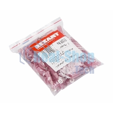 Наконечник кольцевой изолированный термоусаживаемый Rexant ø 4.3 мм 0.5-1.5 мм² (НКи-т 1.5-4/НКи-т1,25-4) красный