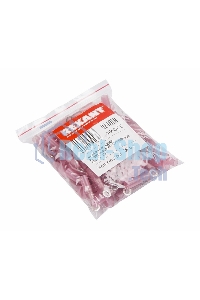 Наконечник кольцевой изолированный термоусаживаемый Rexant ø 4.3 мм 0.5-1.5 мм² (НКи-т 1.5-4/НКи-т1,25-4) красный