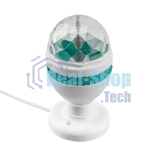 Диско-лампа Neon-night светодиодная e27, подставка с цоколем e27 в комплекте, 230 В