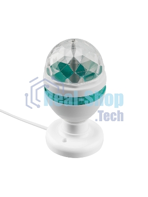 Диско-лампа Neon-night светодиодная e27, подставка с цоколем e27 в комплекте, 230 В