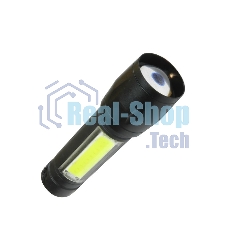 Фонарь Космос 3Вт ХРЕ 3Вт СОВ литий 600mAh Micro USB шнур