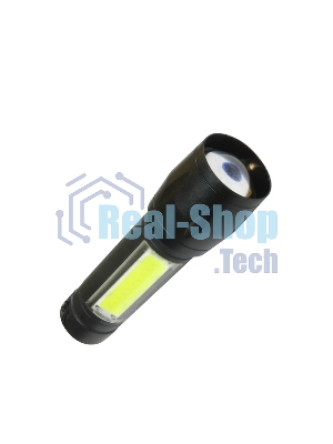 Фонарь Космос 3Вт ХРЕ 3Вт СОВ литий 600mAh Micro USB шнур