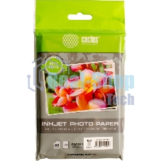 Фотобумага Cactus CS-GA618050ED A6/180г/м2/50л./белый глянцевое для струйной печати