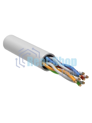 Кабель витая пара U/UTP кат.5e 4х2х24AWG solid LSZH GENERICA белый 305м (м) ITK