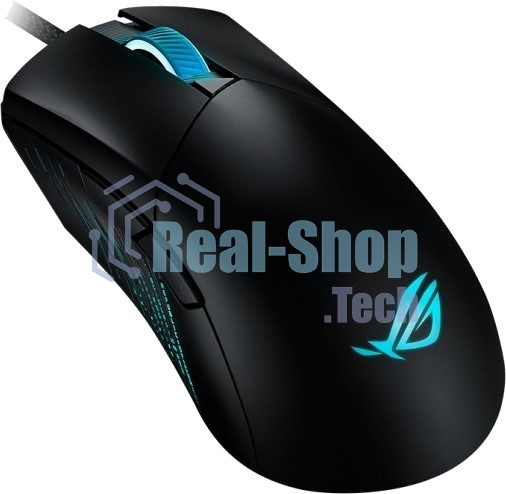 Мышь проводная ASUS ROG Gladius III черный, 19000 dpi, USB, кнопки - 6