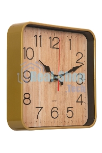 Часы настенные аналоговые Бюрократ WallC-S62P D19 см бежевый