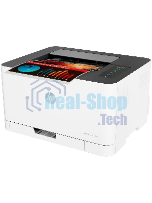 Принтер лазерный HP Color Laser 150nw (4ZB95A), A4, цветной, печ. до 18 стр/мин. (ч/б) до 4 стр/мин. (цвет), 600 x 600 dpi, USB, RJ-45, Wi-Fi, Air Print, Mopria