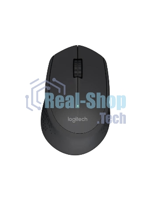 Мышь беспроводная Logitech M280 черный, 1000 dpi, радиоканал, USB, кнопки - 3