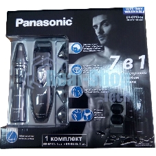 Триммер Panasonic ER-GY10CM504 черный 1Вт (насадок в компл:3шт)