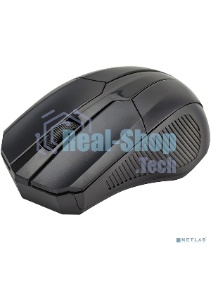 Мышь беспроводная ExeGate SR-9034 черный, 1600 dpi, радиоканал, USB, кнопки - 4