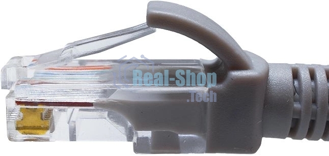 Патч-корд Suprlan 10-0143 UTP RJ-45 вил.-вилка RJ-45 cat.5e 2м серый LSZH 24AWG