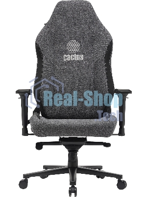 Кресло Cactus CS-CHR-MAG-GY серый, экокожа