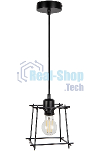 Светильник потолочный Hiper Подвес 1хЕ27х60Вт черный H046-0