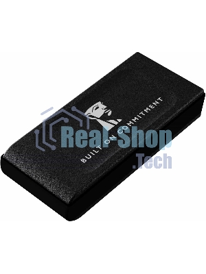 Внешний SSD Kingston XS1000, 2TB, USB 3.2 Gen 2 Type-C, R/W 1050/1000, черный