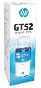 Картридж струйный HP GT52 M0H54AE голубой, 8000 стр. (70 мл), для HP DJ GT 5810/5820