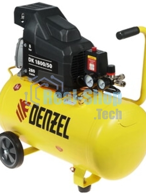 Компрессор воздушный Denzel DK1800/50,Х-PRO (58068) 1,8 кВт, 280л/мин, 50л