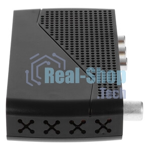 Приставка для цифрового ТВ Hyundai H-DVB500 черный, DVB-T2, DVB-T, DVB-C, HDMI, USB 2.0 х2