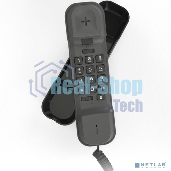 Проводной телефон ALCATEL T06, черный