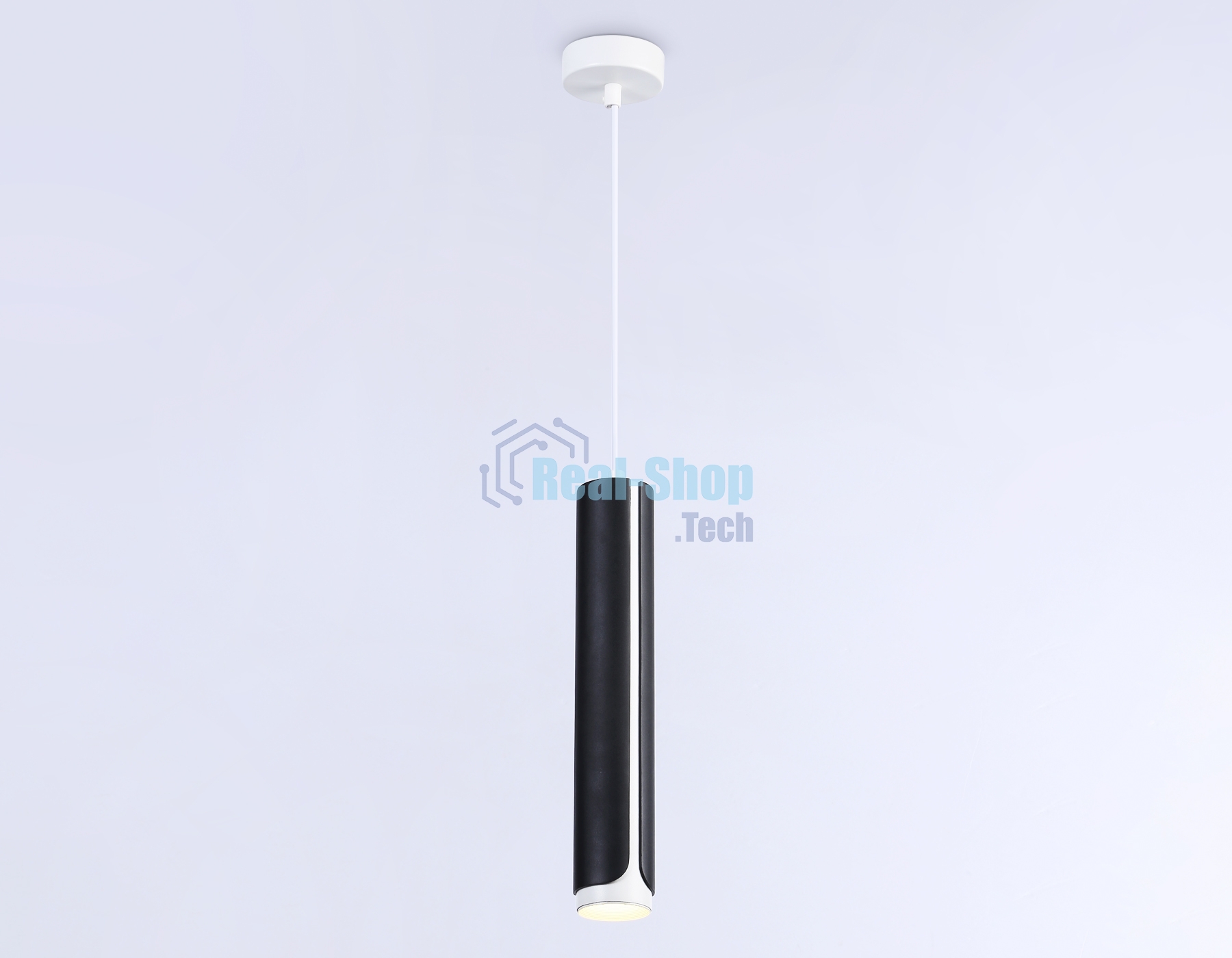 Светильник Ambrella light TN51611 BK/WH черный/белый GU10 D58*1300