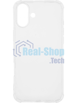 Чехол (клип-кейс) BoraSCO для Apple iPhone 16 Plus Bumper Case прозрачный (73520)