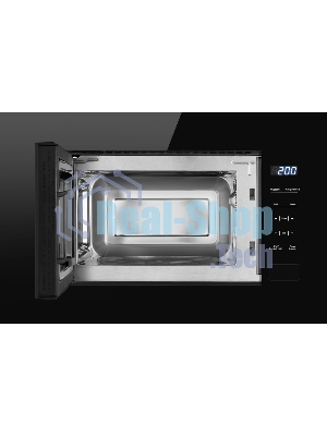 Микроволновая печь встраиваемая Weissgauff HMT-206 Compact черный, 20 л, 700 Вт, переключатели - сенсор