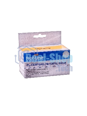 Картридж струйный ProfiLine PL-CD975AE №920XL для принтеров HP officejet 6000/6500/7000 Black водн