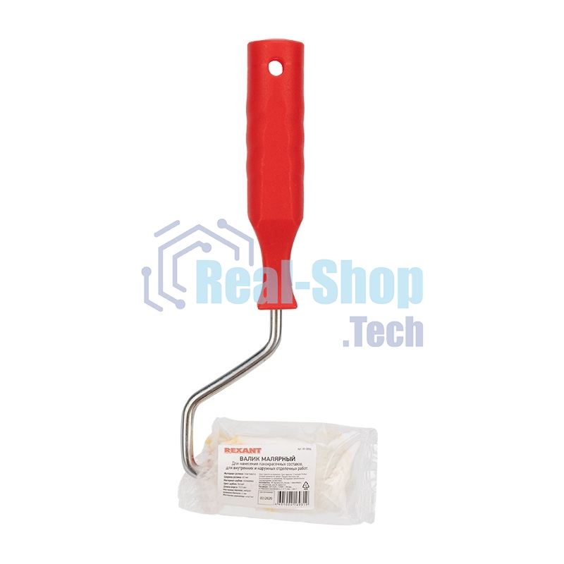 Валик-мини Rexant полиамид, ворс 10.5 мм, ширина ролика 60 мм,Ø 15