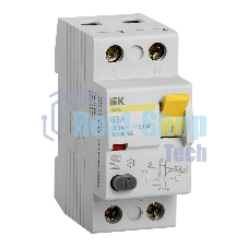 Выключатель дифференциального тока (УЗО) Iek MDV10-2-063-030 ВД1-63 2Р 63А 30мА ИЭК
