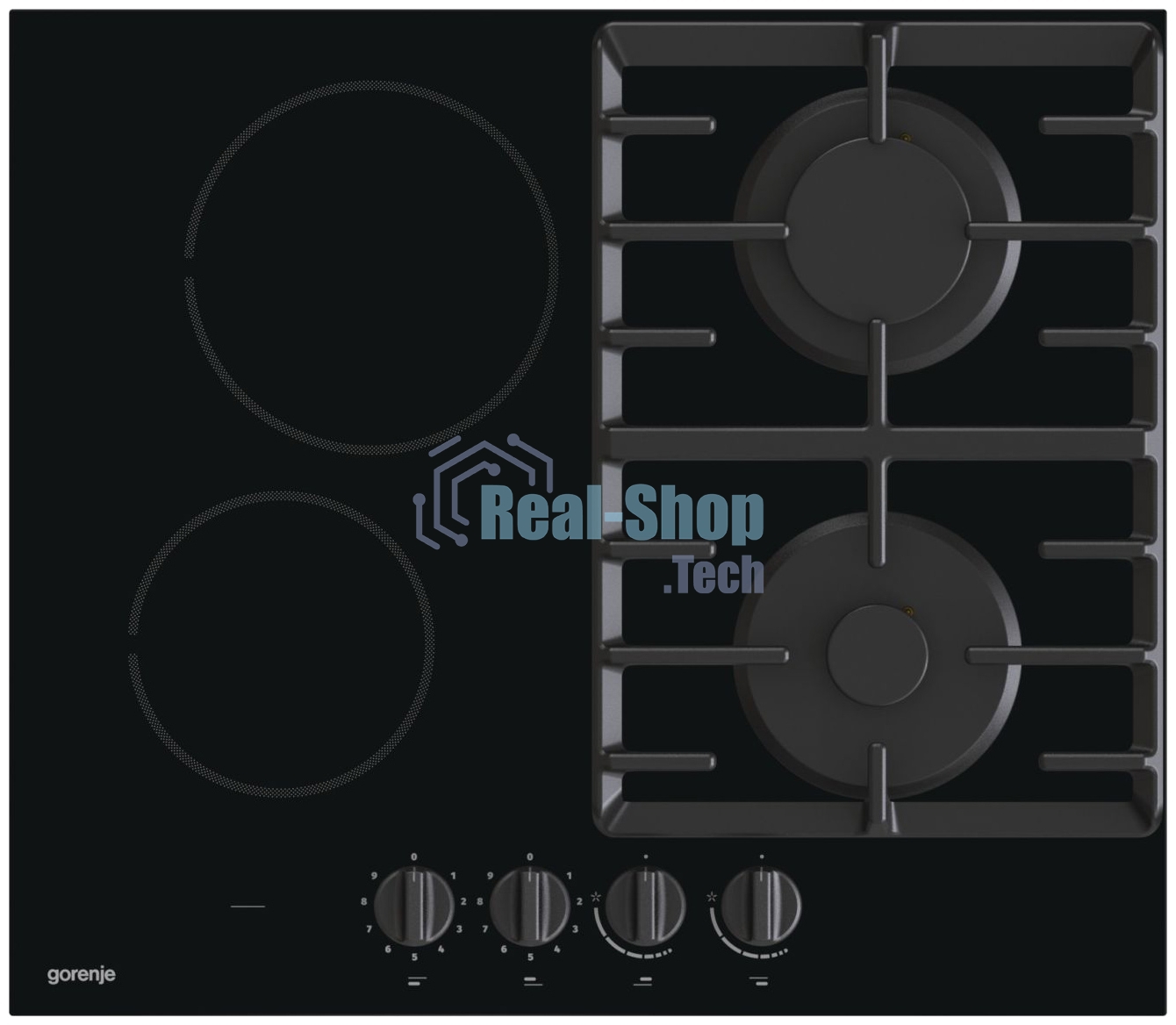 Газовая варочная панель Gorenje GCE691BSC черный