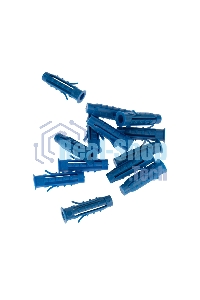 Дюбель распорный Kranz 6х25, синий, пакет (50 шт./уп.)