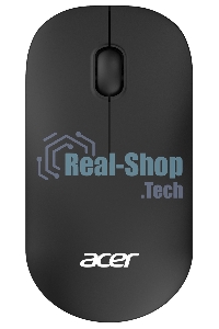 Мышь беспроводная Acer OMR130 черный, 1200 dpi, радиоканал, USB, кнопки - 3