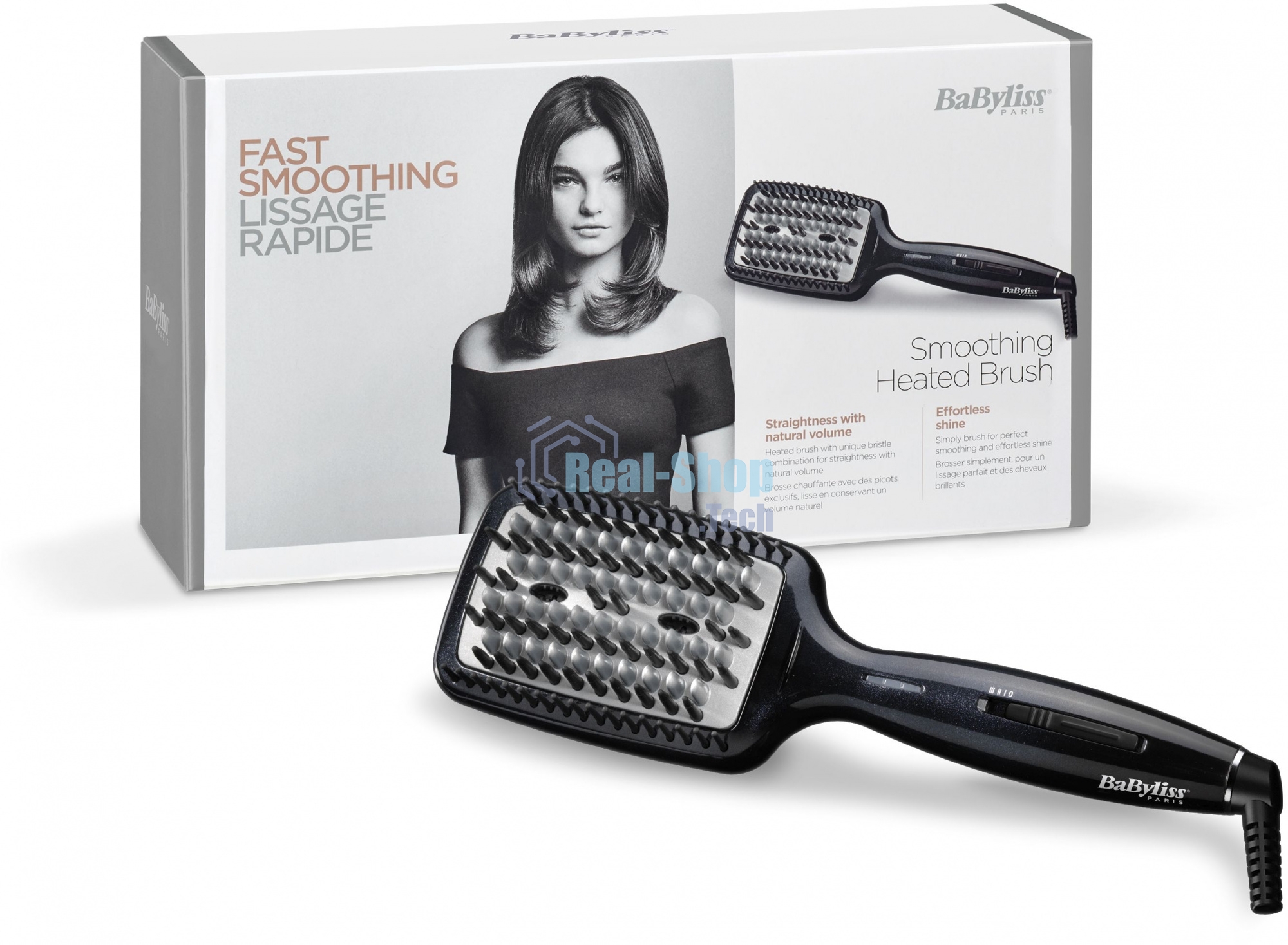 Расческа-выпрямитель BABYLISS HSB101E