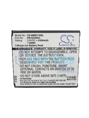 Аккумулятор CameronSinoCS-SMG710SL EB-B220AC для Samsung Galaxy Grand 2 4G 3.8V / 2100mAh / 7.98Wh