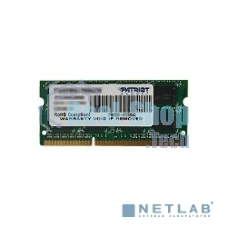 Оперативная память Patriot, DDR3, 8GB (1x8 GB), 1600 MHz, CL11, SO-DIMM