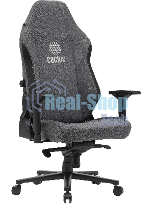 Кресло Cactus CS-CHR-MAG-GY серый, экокожа