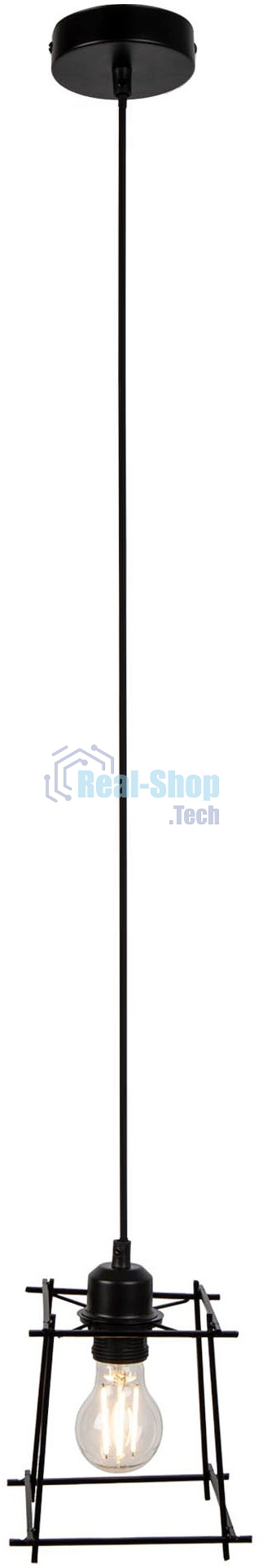 Светильник потолочный Hiper Подвес 1хЕ27х60Вт черный H046-0
