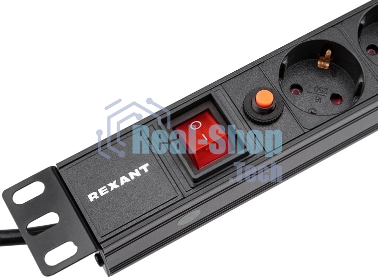 Блок распределения питания Rexant для 19