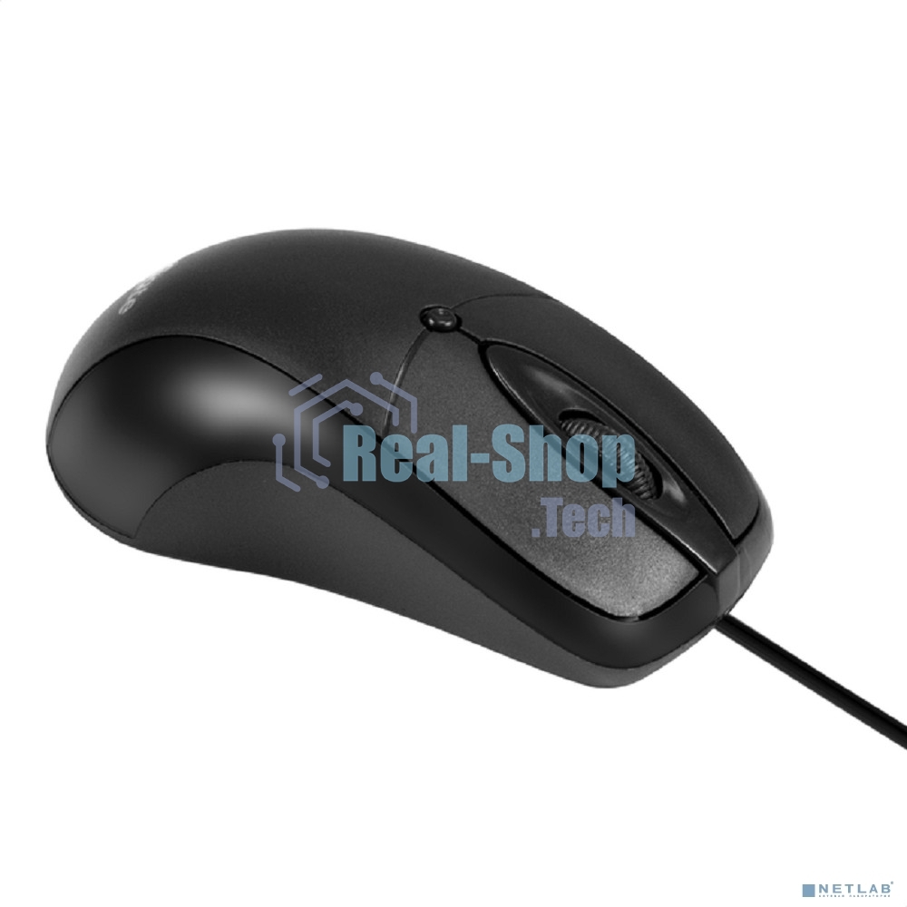 Мышь проводная ExeGate Professional Standard B100L черный, 1000 dpi, USB, кнопки - 3