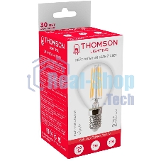 Лампа светодиодная Hiper THOMSON LED FILAMENT GLOBE 7W 730Lm E14 4500K TH-B2084