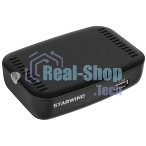 Приставка для цифрового ТВ Starwind CT-160 черный, DVB-T2, DVB-T, DVB-C, HDMI, USB 2.0 х2