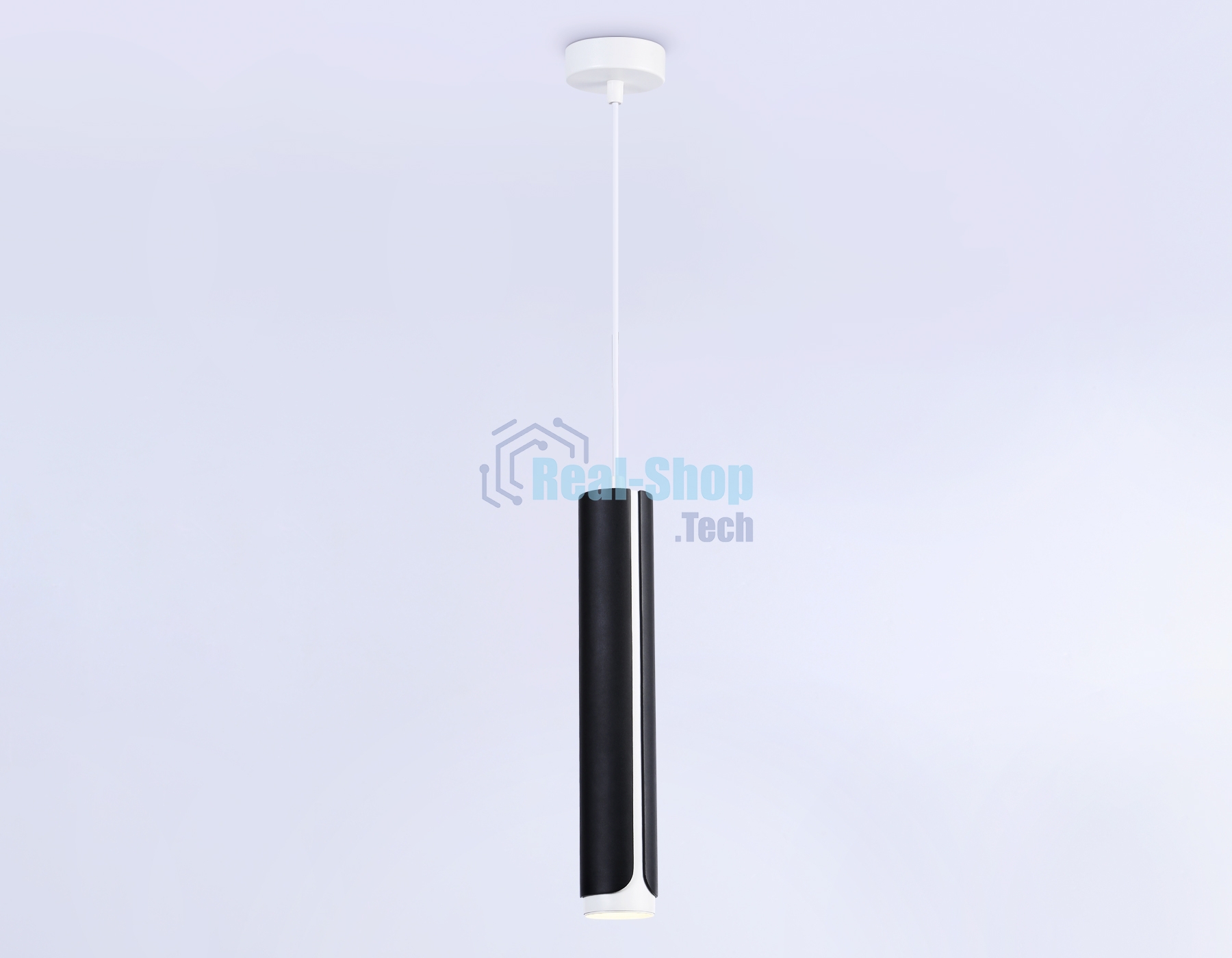 Светильник Ambrella light TN51611 BK/WH черный/белый GU10 D58*1300
