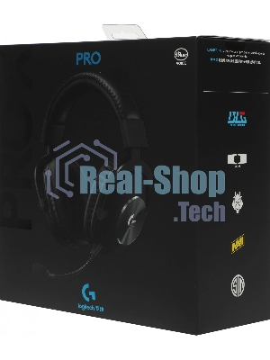 Гарнитура Logitech G Pro X Gaming Headset чёрный, проводная, USB/3.5 мм