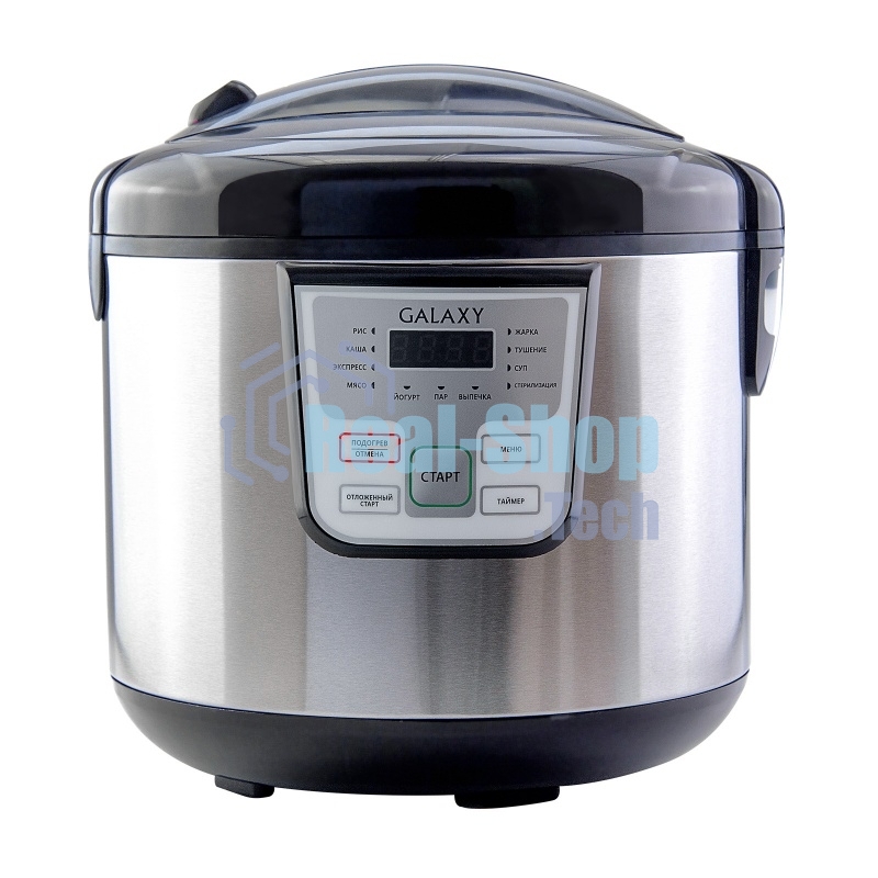 Мультиварка Galaxy GL 2641, черный, объем 5 л, 900 Вт, 11 программ