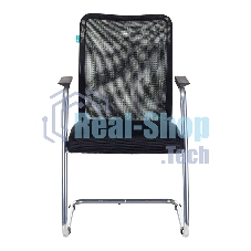 Кресло компьютерное Бюрократ CH-599AV/TW-11 на полозьях черный TW-01 сиденье черный TW-11