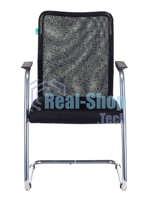 Кресло Бюрократ CH-599AV/TW-11 черный, экокожа, 120 кг, механизм качания