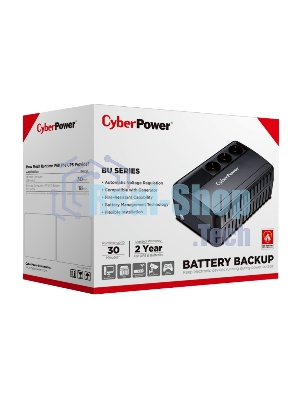 Источник бесперебойного питания CyberPower BU725E/725 ВА/390 Вт/3 х CEE 7 (евророзетка)