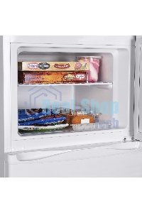 Холодильник Maunfeld MFF143W белый двухкамерный 170/41л морозилка снизу