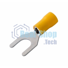 Наконечник вилочный изолированный Rexant 8.4 мм 4-6 мм² (НВи 6.0-8) желтый